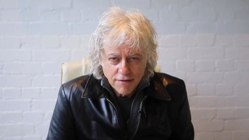 Irish musician Bob Geldof has turned 65. Picture by Press Association