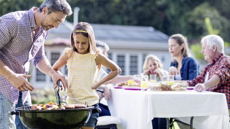 A family barbecue is an economical treat 