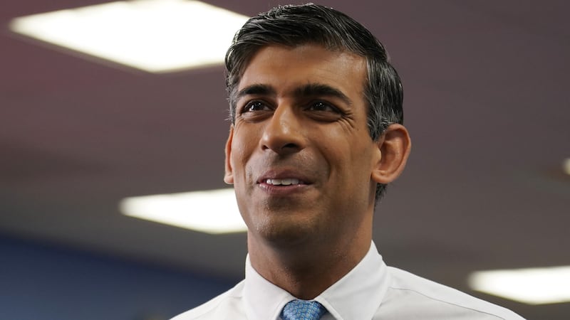 Prime Minister Rishi Sunak has committed to future oil and gas licensing rounds in the North Sea – but has also backed two further carbon capture projects (Alberto Pezzali/PA)