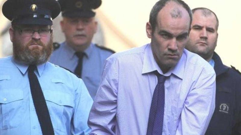 Michael Martin has been sentenced to 17 years in jail for the false imprisonment of an 11-year-old girl in March. Picture by RTE 
