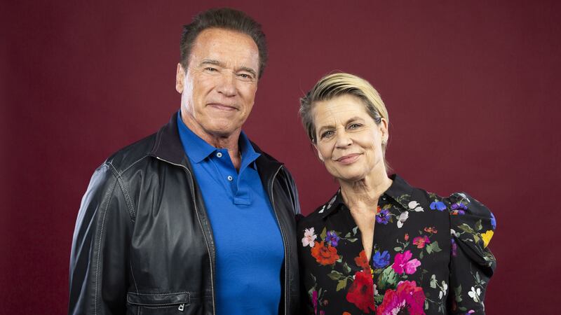 The movie reunites stars Linda Hamilton and Arnold Schwarzenegger with producer James Cameron.
