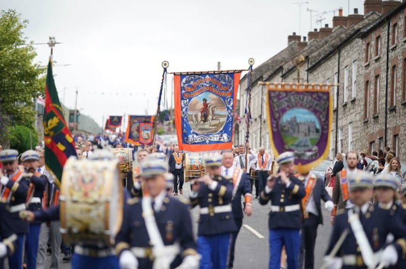 Orange Order marches commemorate the Battle of the Boyne in 1690. Picture by Niall Carson