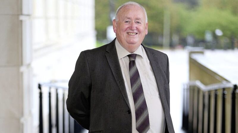 Outgoing MLA Fra McCann is retiring as MLA for West Belfast. Picture Mal McCann 