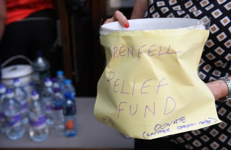 Relief fund bucket