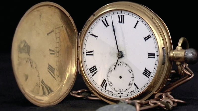 Sam Maguire&rsquo;s Pocket Watch (1923). Picture: GAA Museum, Croke Park 