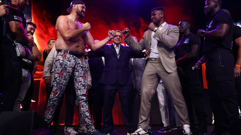 Tyson Fury and Francis Ngannou are set to collide in Saudi Arabia.