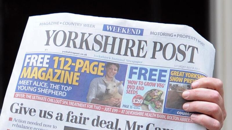 The Scotsman and Yorkshire Post publisher said it wants to be digital, but stuck by its local newspapers.