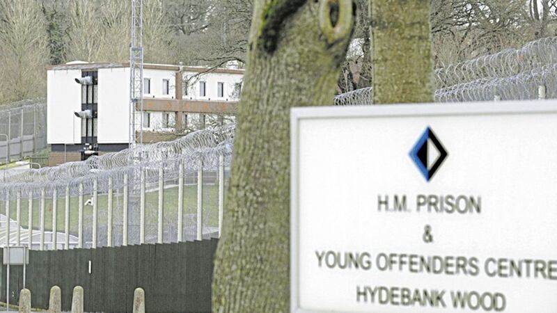 The prisoners are suspected of having taken drugs at Hydebank Wood in south Belfast. Picture by Alan Lewis 