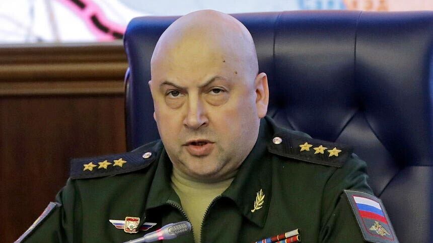 General Sergei Surovikin has longtime links to Yevgeny Prigozhin (AP)