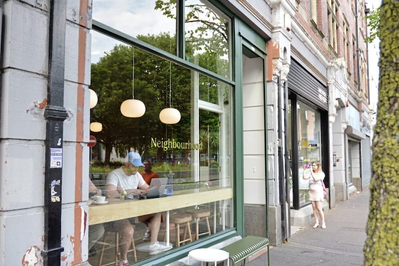 Neighbourhood Café's premises on 60 Donegall Street.