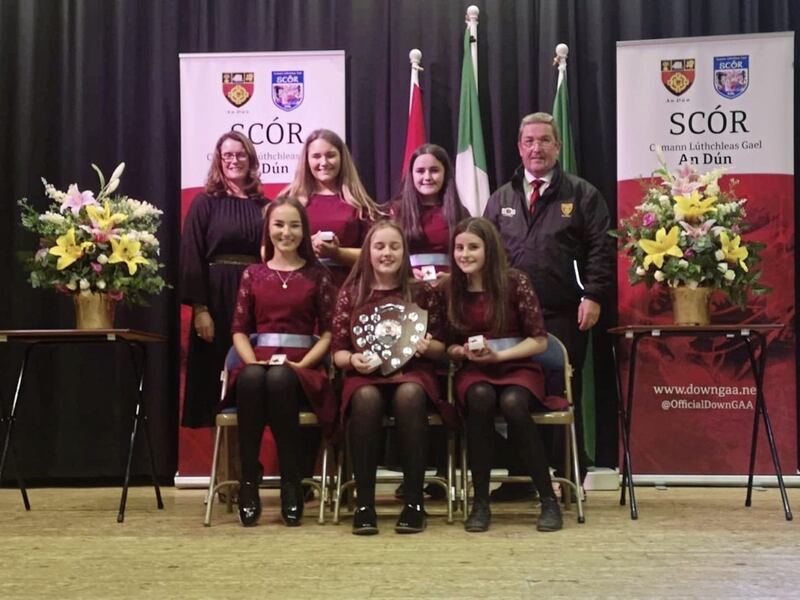 Glasdrumman were recently crowned County Down Sc&ograve;r na Og champions in the ballad group section. The ballad group of Tara and Aoife Grant, Niamh McDowell, Cara Sloan and Clodagh Morgan gave another polished performance to a packed hall in St Patrick&#39;s College, Banbridge 