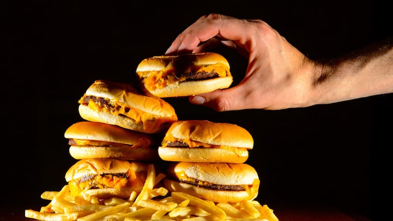 Experts found an increased risk of poorer health if people consumed lots of artificially sweetened or sugary drinks, or animal-based ultra-processed foods such as processed meat (Dominic Lipinski/PA)