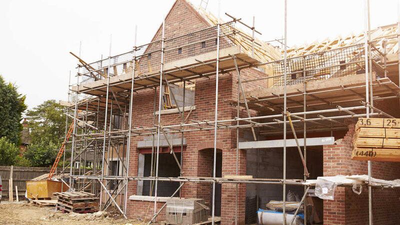 The number of new house builds in Northern Ireland is well below government targets 