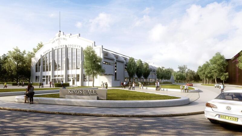 The proposed multi-million-pound health and wellbeing park at the Kings Hall site in Belfast is set for council approval next week 
