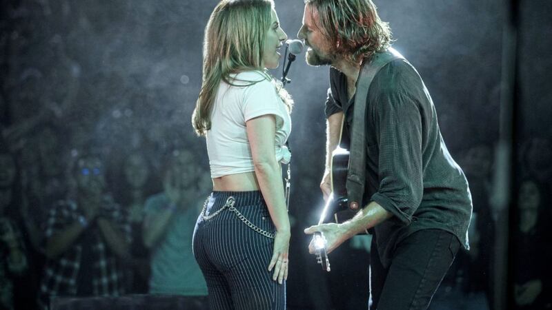 Lady Gaga and Bradley Cooper in A Star Is Born 