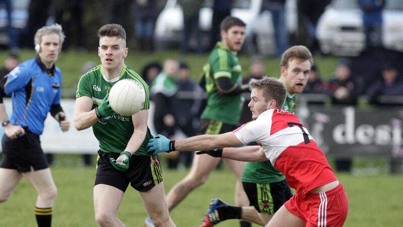 Faughanvale full-back Michael Sweeney has played with Derry this year and his class has shown en-route to Sunday's final <br />Picture by Colm O'Reilly