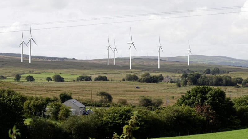 The seven-turbine Barr Cregg Wind Farm outside Derry has been given the go-ahead 