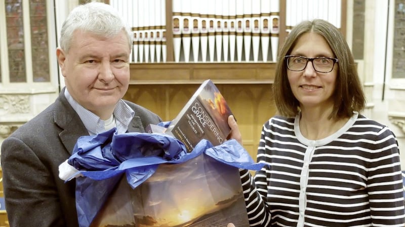 Dr Gladys Ganiel, co-author of Considering Grace: Presbyterians and the Troubles, with Rev Tony Davidson. An online conference will today consider the themes of the book 
