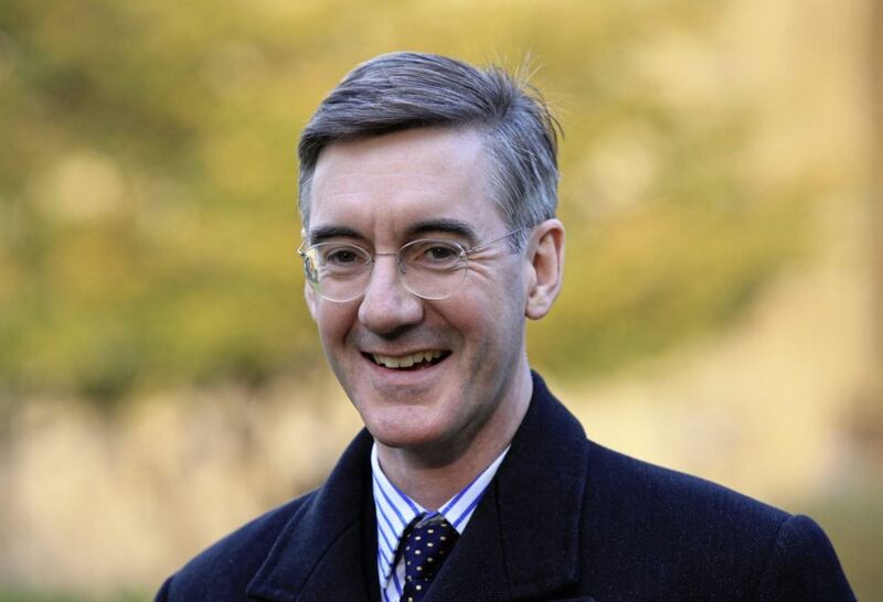 Conservative MP Jacob Rees-Mogg has said Brexit will not threaten peace. Picture by Jonathan Brady, Press Association 