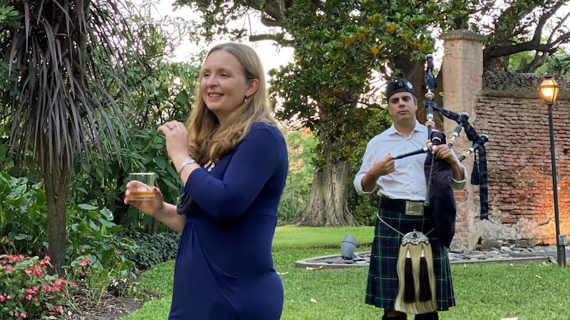 Kirsty Hayes, whose family hail from the poet’s birthplace in Ayrshire, will host the event at her official residence in Buenos Aires.