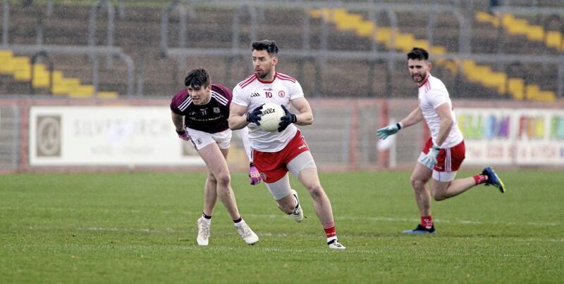 Mattie Donnelly played a part in helping bring Jonny Davis into the Tyrone fold - and the former Ulster head of athletic performance has been impressed by the Trillick&#39;s man&#39;s focus in battling back from serious injury. Picture by Seamus Loughran 