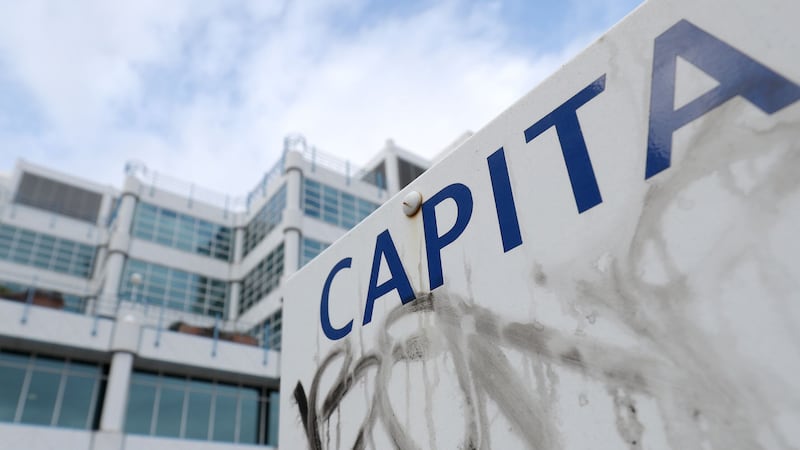Capita posted a loss for the past year, amid costs from a cyber attack which hit the business in March (Andrew Matthews/PA)