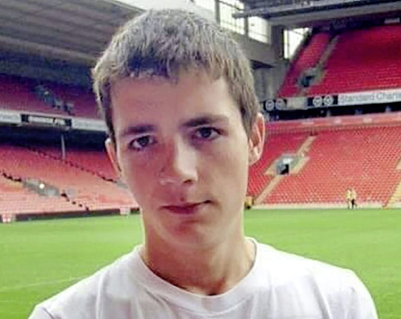 Nathan Gibson was killed close to Craigavon Lakes on January 16 