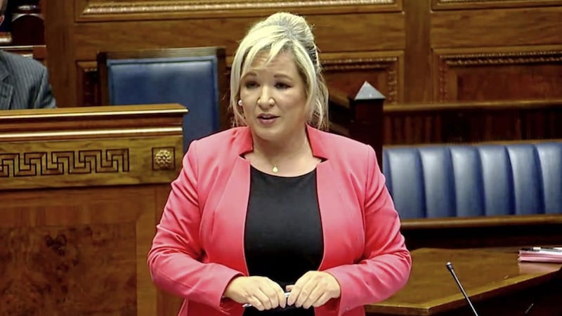 Michelle O&#39;Neill claims British Government&#39;s intent is to devise legal protections for its state and security agencies 