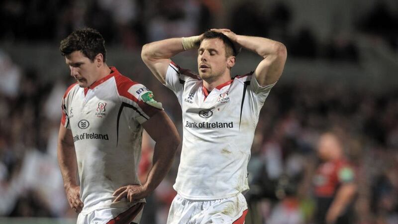 Tommy Bowe is back in the Ulster starting line-up for the first time since April <br />Picture by Pacemaker