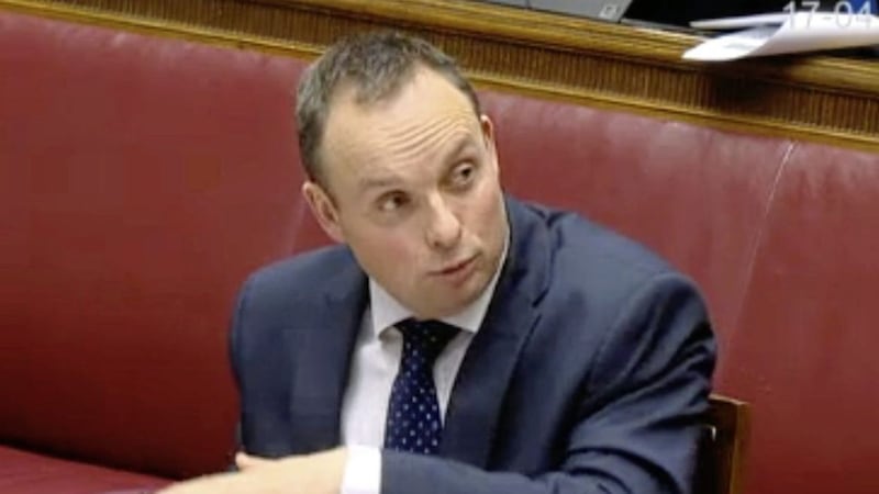 Andrew Crawford resigned from his spad job last year but is back working for the DUP  