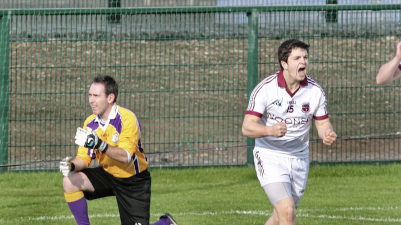 Slaughtneil's Cormac O'Doherty turned in a fine display in their All-Ireland Club SFC quarter-final win over St Kiernan's last Sunday <br />Picture by Margaret McLaughlin