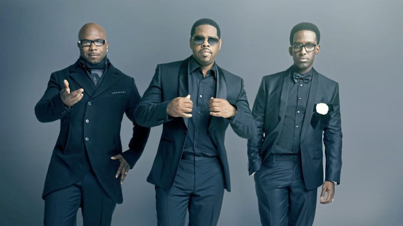 Boyz II Men are auctioning the chance to sing with them on stage in Las Vegas to raise money for charity during the coronavirus pandemic 