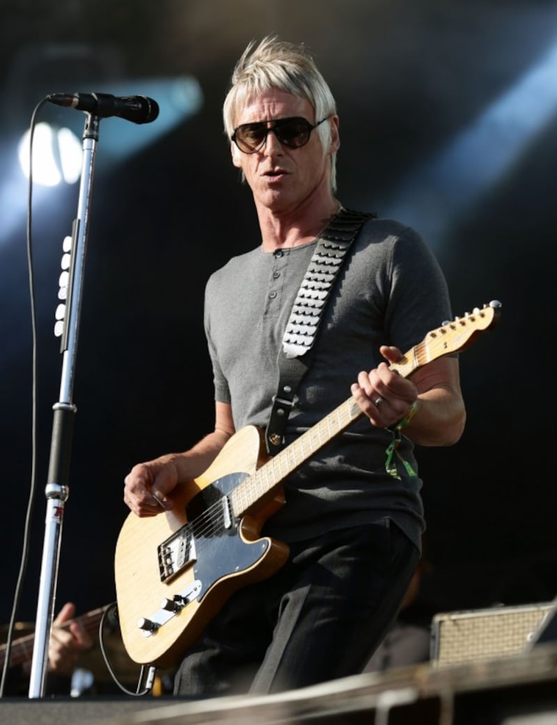 Paul Weller played at T In The Park