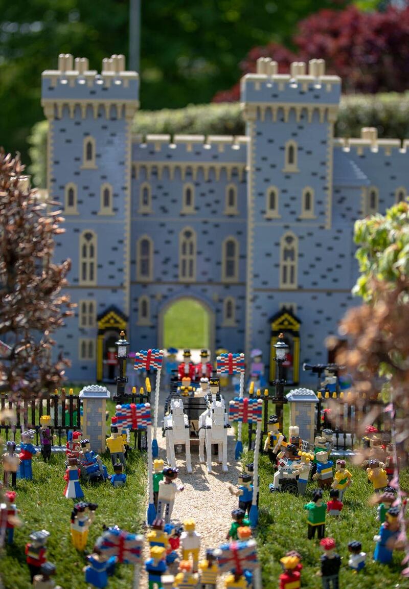 Royal wedding at Legoland