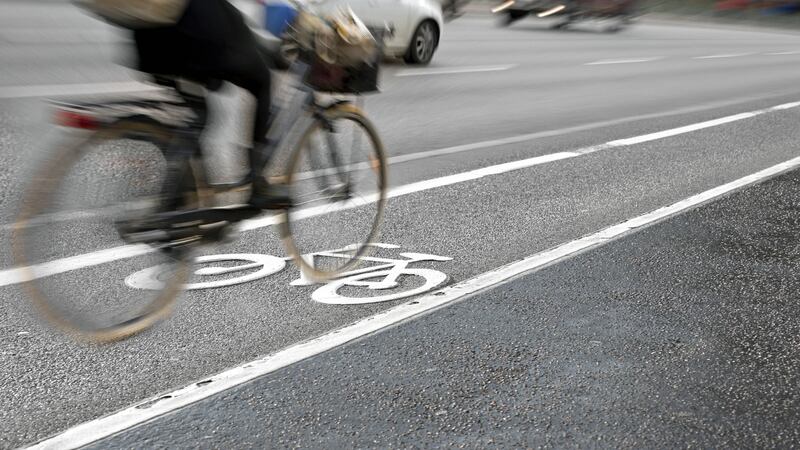 Proposed new cycle routes include stretches of road near the centre of Belfast 