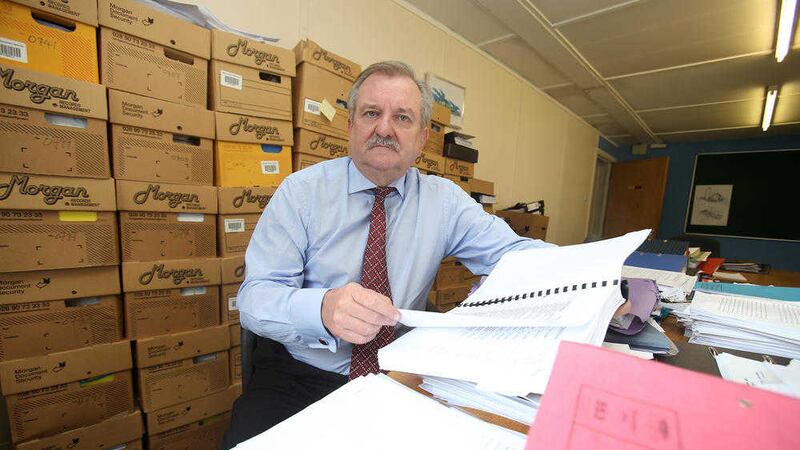 Belfast property developer Peter Curistan has accused Peter Robinson of &quot;double standards&quot;&nbsp;