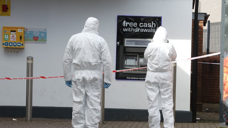 Enquiries are ongoing to establish if anything was taken during the latest attempt to steal an ATM in Armagh. Photo by Mal McCann
