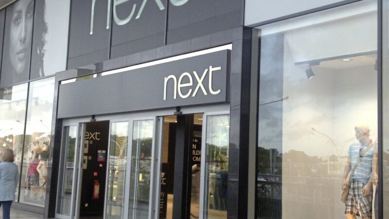 Next revealed that high street sales plunged by 8.1 per cent in the first quarter of 2017 