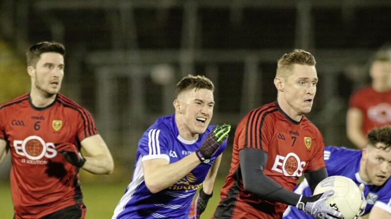Caolan Mooney is still scratching his head after Down suffered relegation to Division Three this season 