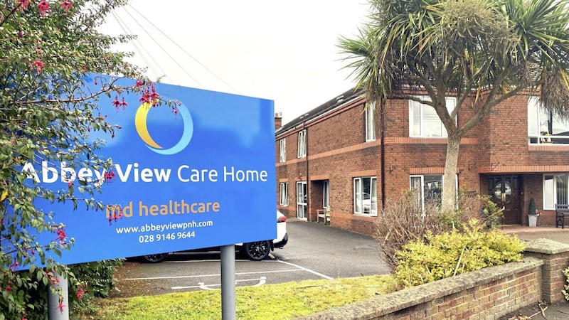 Abbey View care home in Bangor has been saved from closure after being acquired by MD Healthcare 
