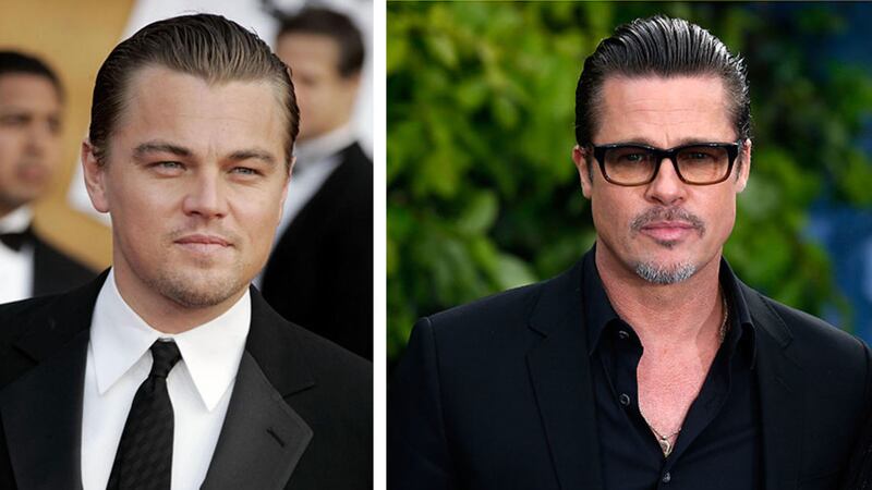 &nbsp;Leonardo DiCaprio and Brad Pitt are said to be hanging out in Brad's sculpting studio, eating sandwiches and being arty