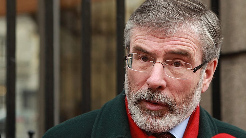 When Gerry Adams (pictured) and Martin McGuinness finally depart the electoral scene, there will be no iconic figures left from the era of the Civil Rights or the Troubles - and this is necessary if the north is to move away from divisions based on the turmoil created by the protagonists