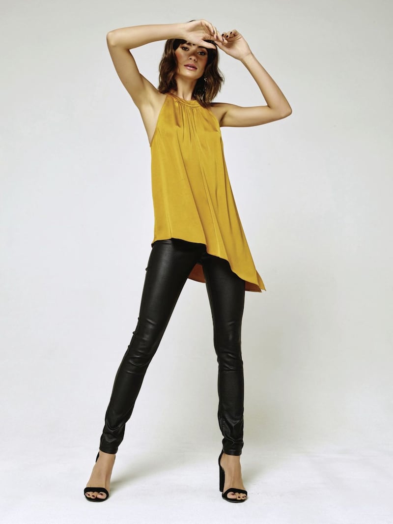 M&amp;Co&nbsp;Coated Jeans &pound;26; Yellow Top &pound;26 