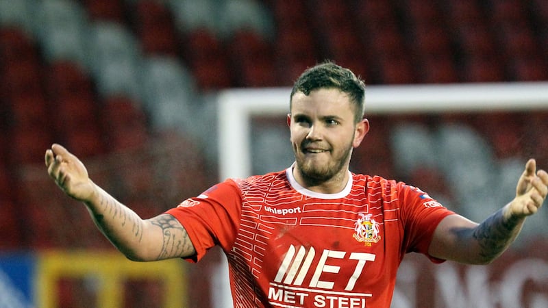 Cliftonville manager Tommy Breslin (below) has said it is up to Portadown whether Darren Murray moves to Solitude or not for the coming season&nbsp;