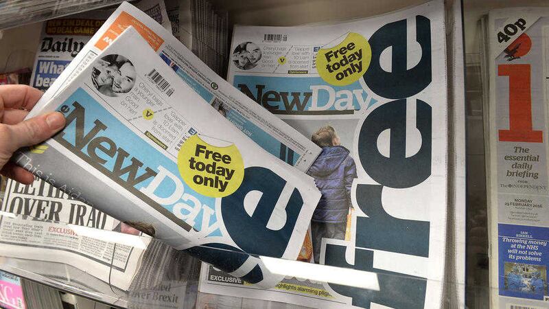 DEMISE: Copies of The New Day which will be axed just more than two months after its launch 									            PICTURE: Anthony Devlin/PA 