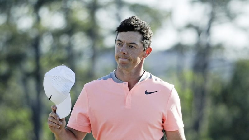 Rory McIlroy is bidding to win the Players Championship for the first time this weekend 