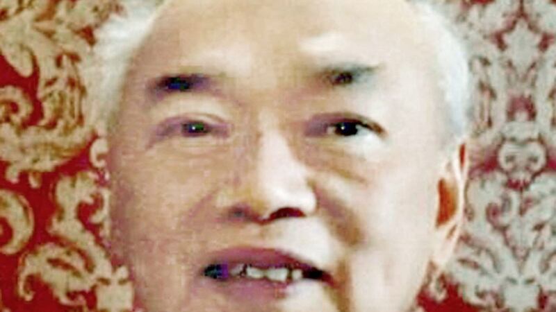 Nelson Cheung who was murdered as he drove home from his Chinese restaurant in Randalstown 