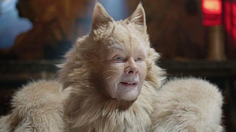 Judi Dench as Old Deuteronomy in Cats 