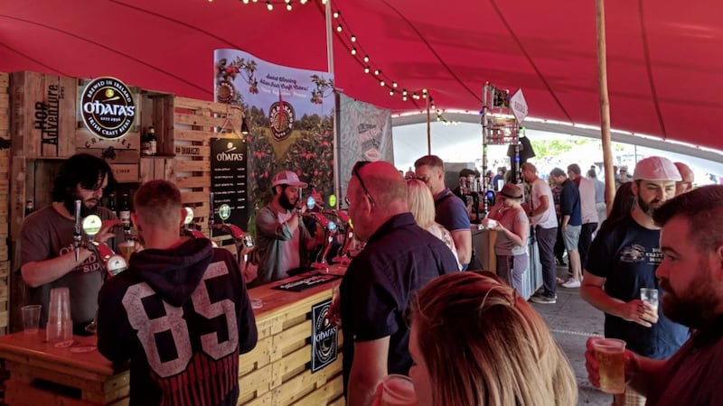This week, Paul relates his imbibing experiences at the Belfast Craft Beer Festival 