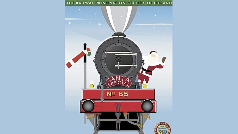 The Santa Special is a return journey of festive fun by steam train from Portadown to Lisburn 